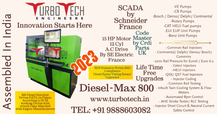 Common Rail Fuel Injector Test Bench Diesel Max 800