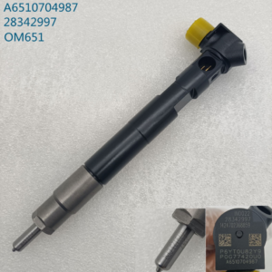 MERCEDES 2.2 FUEL INJECTOR DELPHI COMMON RAIL INJECTOR 28342997, 651 070 0587, R00002D, A6510700587, A6510704987