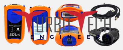 Service Advisor EDL V2 Electronic Data Link Truck Diagnostic Kit For John Deere