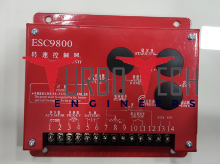 Speed Control Unit Diesel Generator ESC9800 For 12V24V Sensor Electromagnetic Actuator